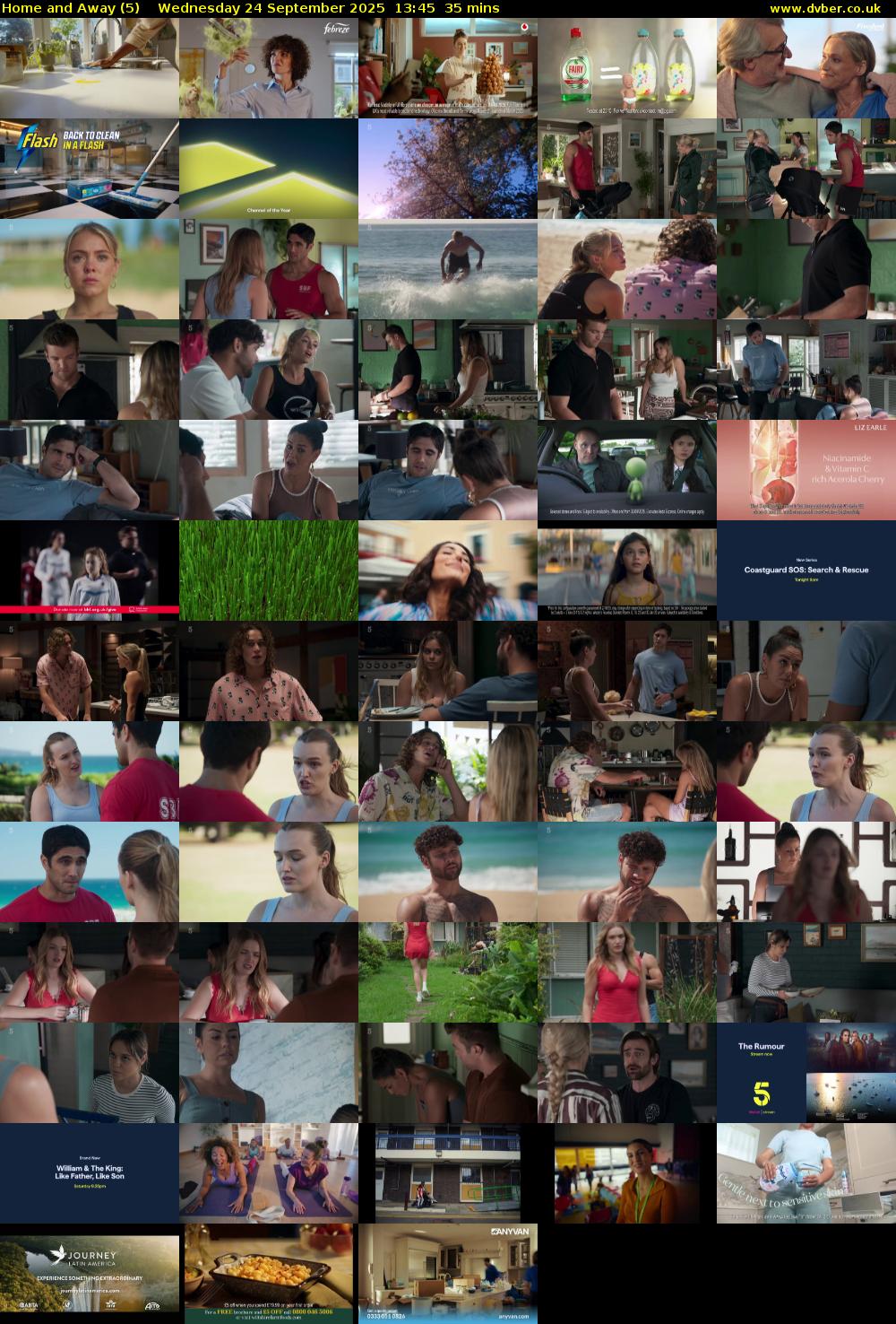 Home and Away (5) Wednesday 24 September 2025 13:45 - 14:20
