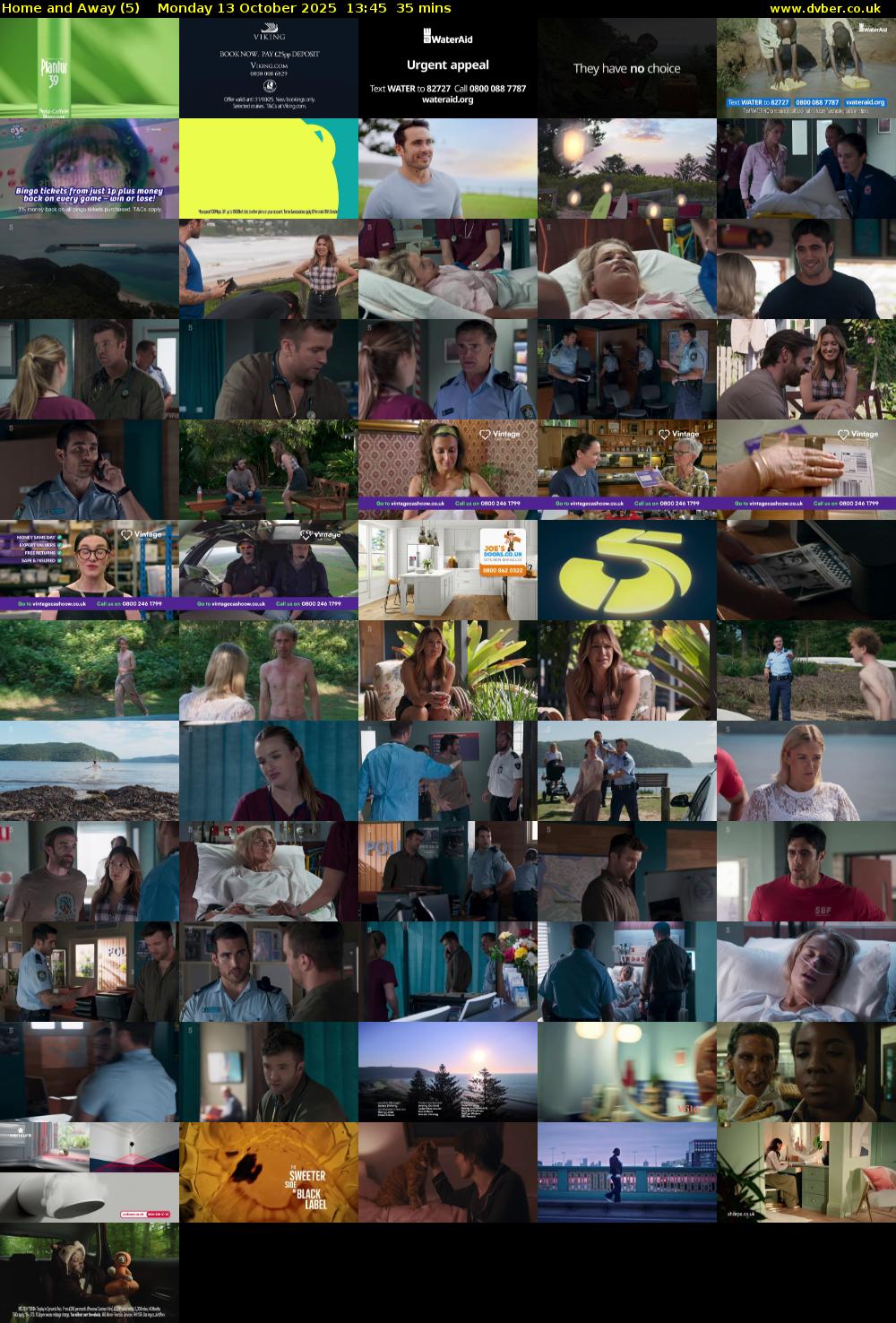 Home and Away (5) Monday 13 October 2025 13:45 - 14:20