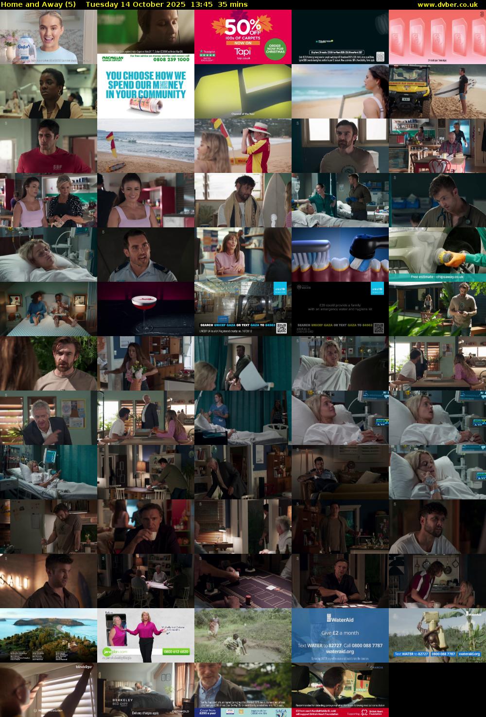 Home and Away (5) Tuesday 14 October 2025 13:45 - 14:20