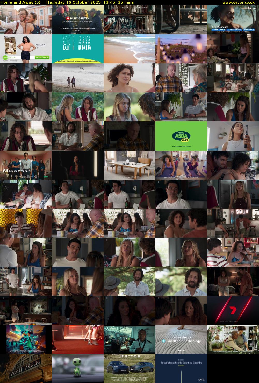 Home and Away (5) Thursday 16 October 2025 13:45 - 14:20
