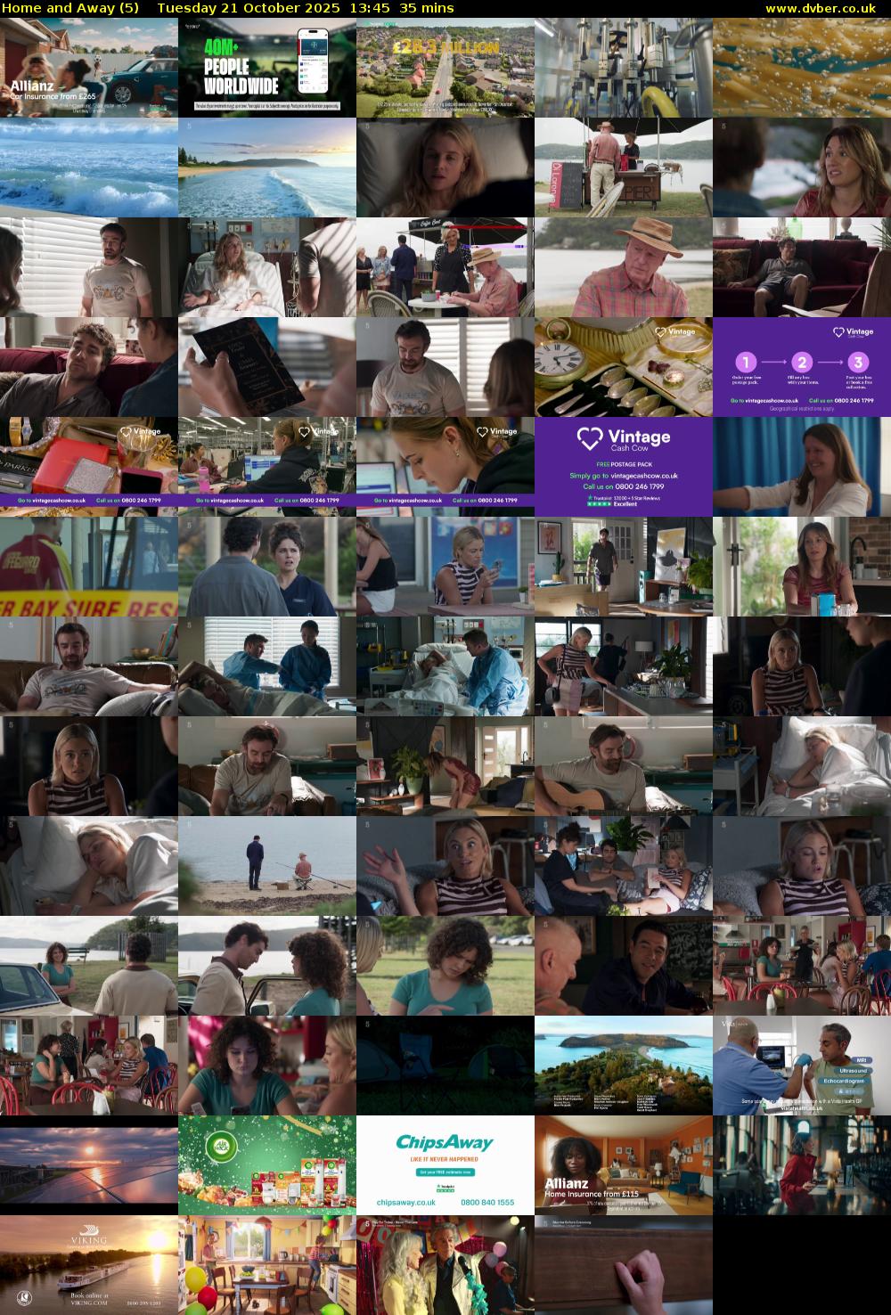 Home and Away (5) Tuesday 21 October 2025 13:45 - 14:20