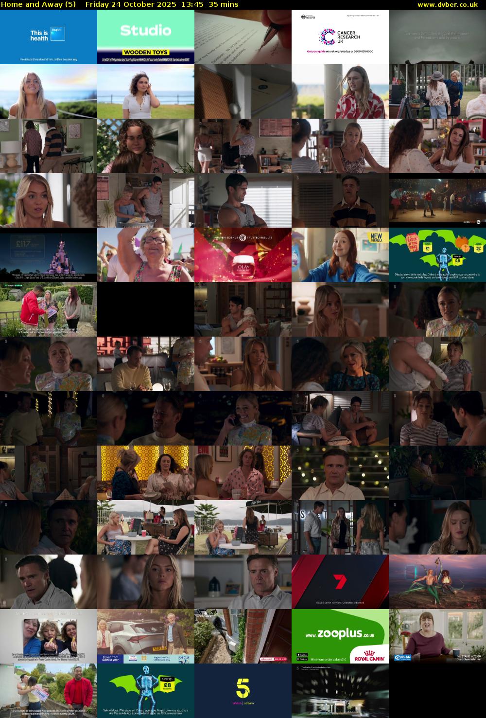 Home and Away (5) Friday 24 October 2025 13:45 - 14:20