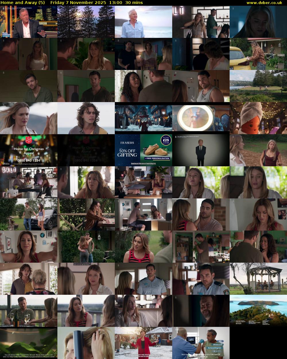 Home and Away (5) Friday 7 November 2025 13:00 - 13:30
