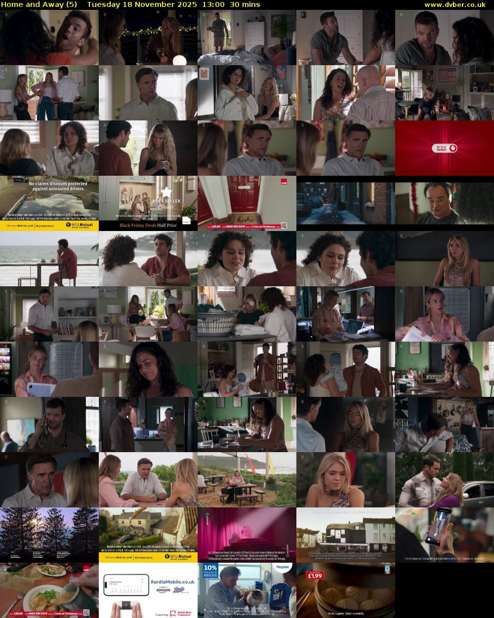 Home and Away (5) Tuesday 18 November 2025 13:00 - 13:30