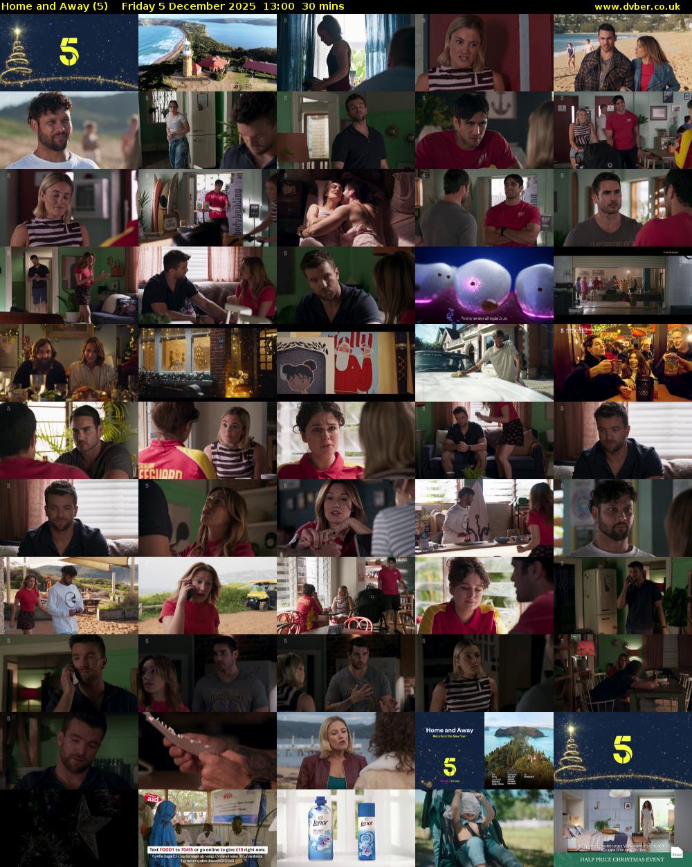 Home and Away (5) Friday 5 December 2025 13:00 - 13:30