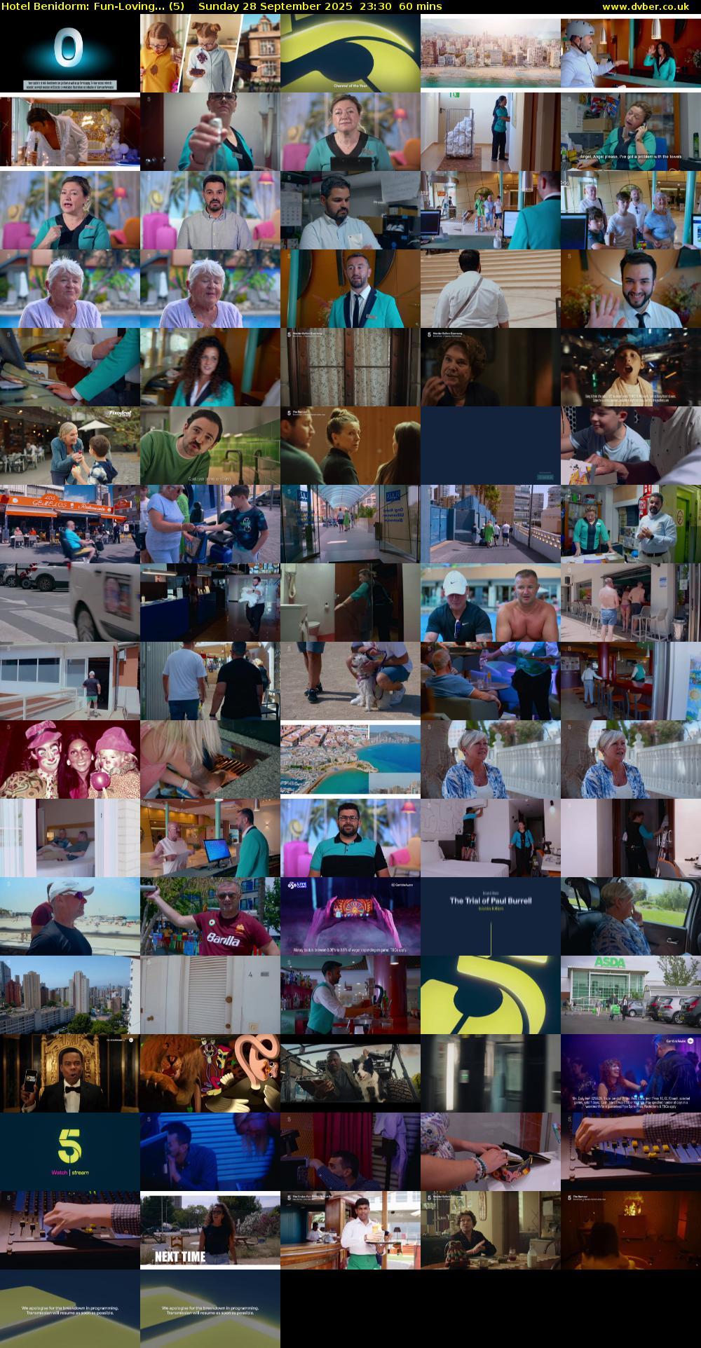Hotel Benidorm: Fun-Loving... (5) Sunday 28 September 2025 23:30 - 00:30
