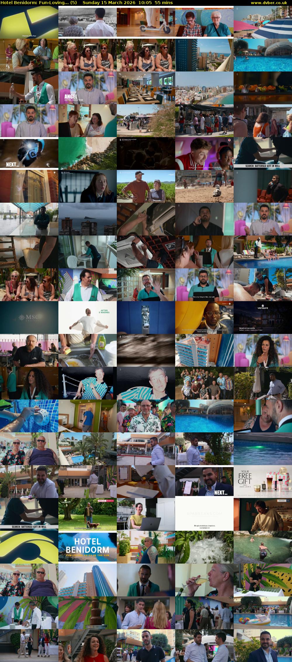 Hotel Benidorm: Fun-Loving... (5) Sunday 15 March 2026 10:05 - 11:00