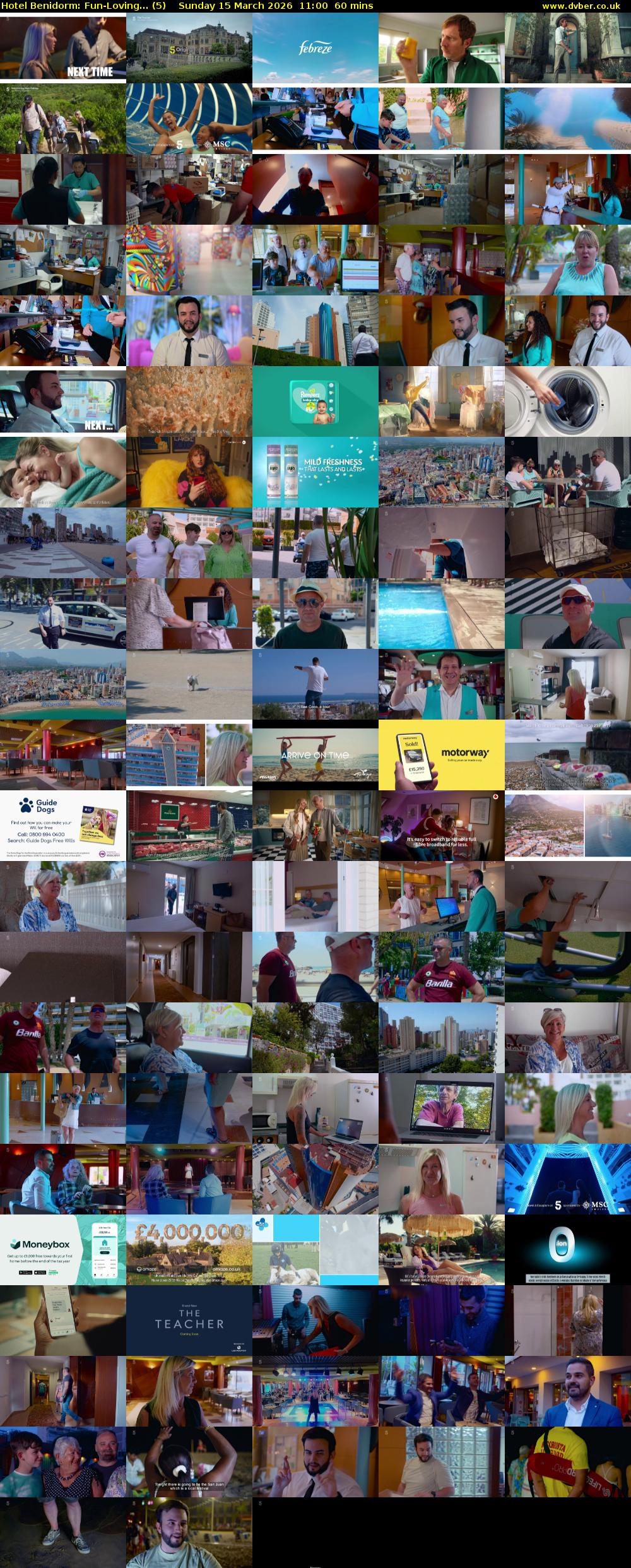 Hotel Benidorm: Fun-Loving... (5) Sunday 15 March 2026 11:00 - 12:00