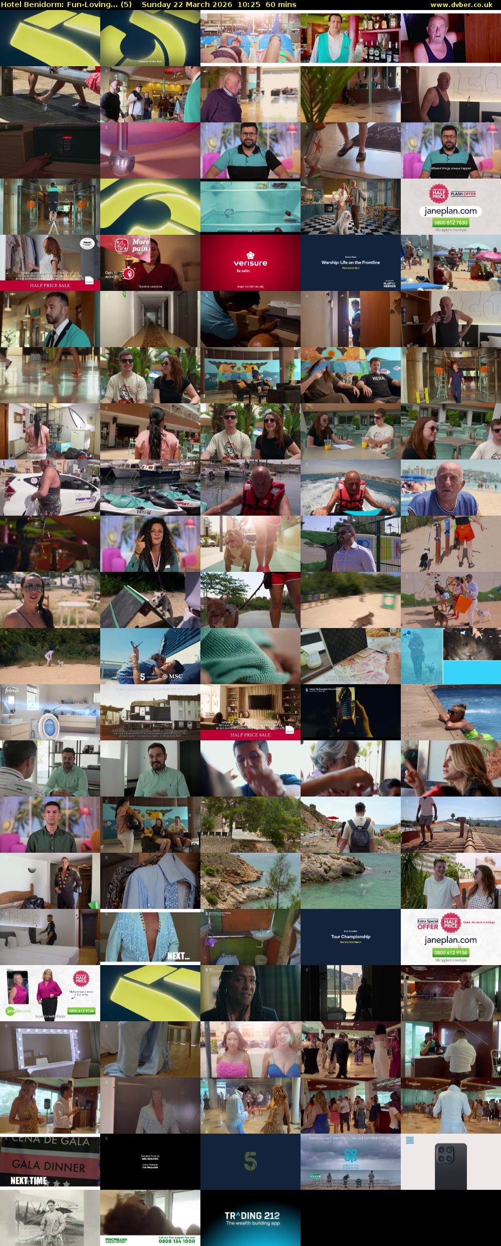 Hotel Benidorm: Fun-Loving... (5) Sunday 22 March 2026 10:25 - 11:25