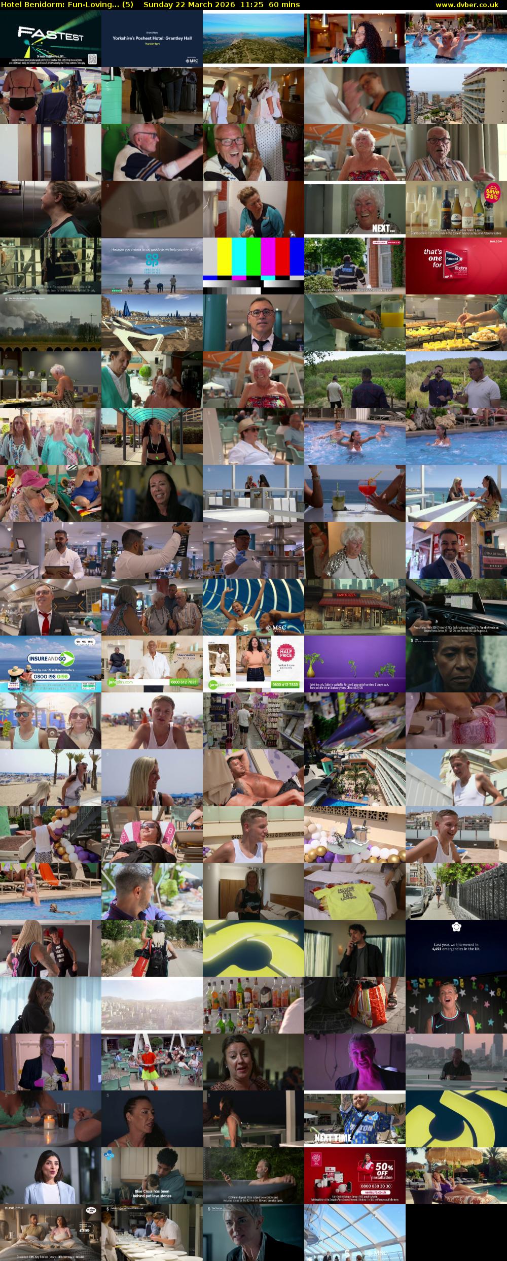 Hotel Benidorm: Fun-Loving... (5) Sunday 22 March 2026 11:25 - 12:25