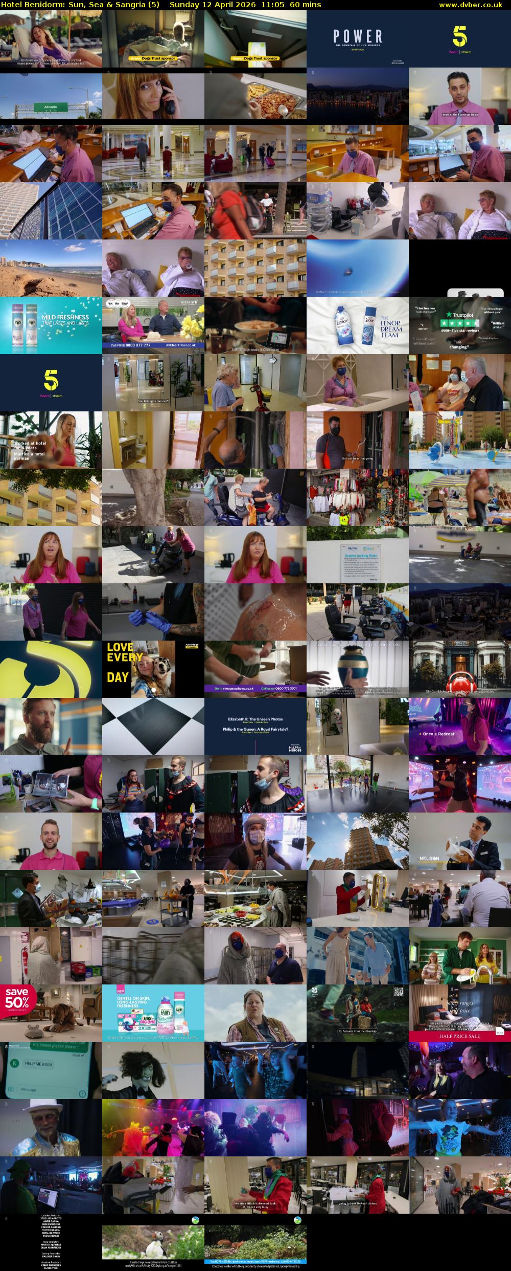 Hotel Benidorm: Sun, Sea & Sangria (5) Sunday 12 April 2026 11:05 - 12:05
