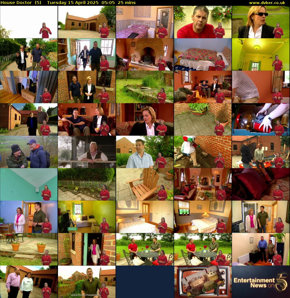 House Doctor  (5) Tuesday 15 April 2025 05:05 - 05:30