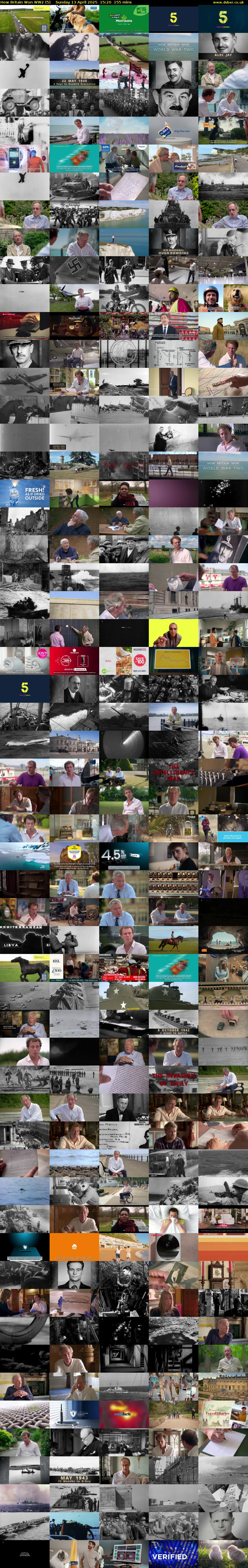 How Britain Won WW2 (5) Sunday 13 April 2025 15:20 - 17:55