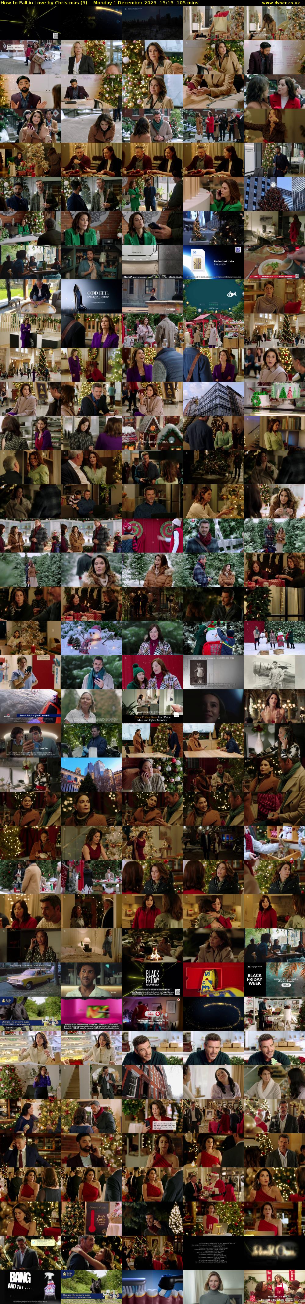 How to Fall in Love by Christmas (5) Monday 1 December 2025 15:15 - 17:00