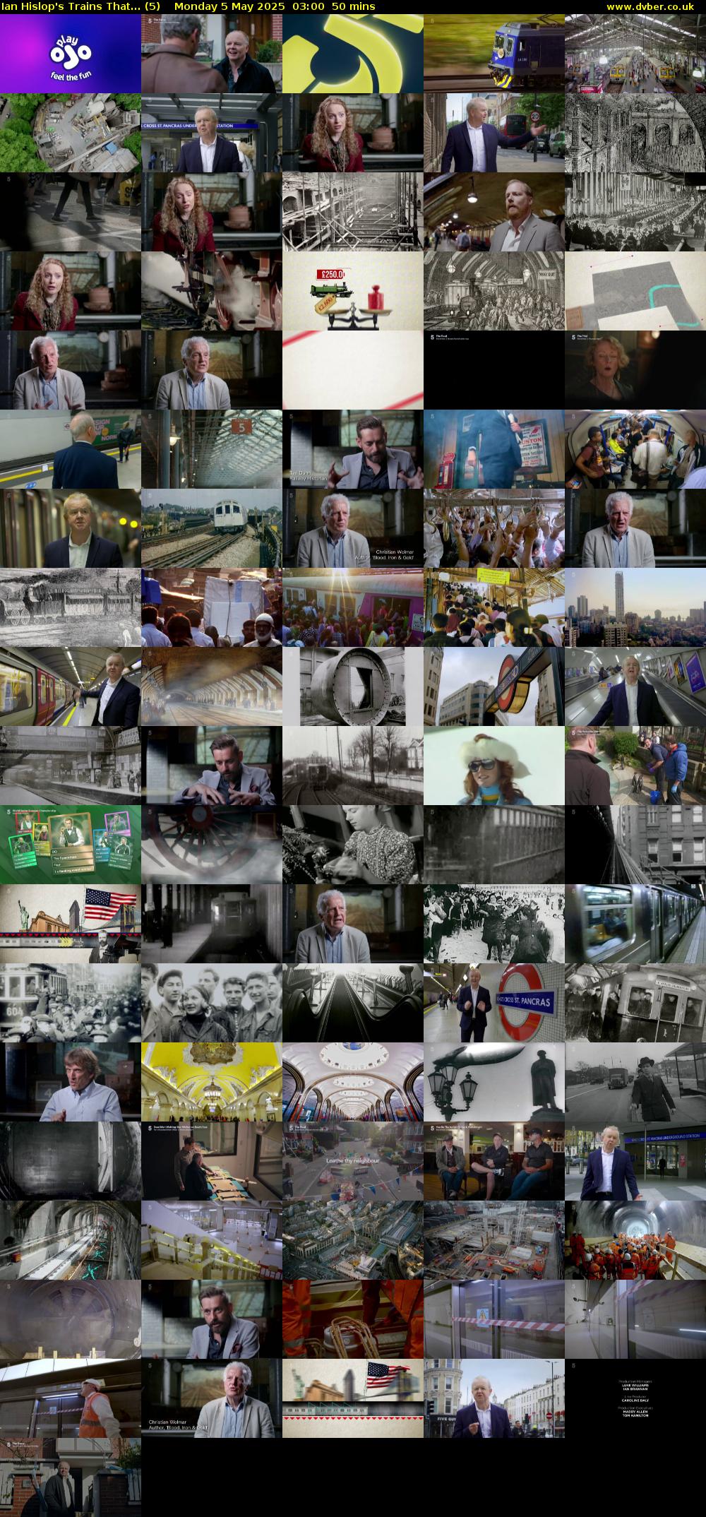 Ian Hislop's Trains That... (5) Monday 5 May 2025 03:00 - 03:50