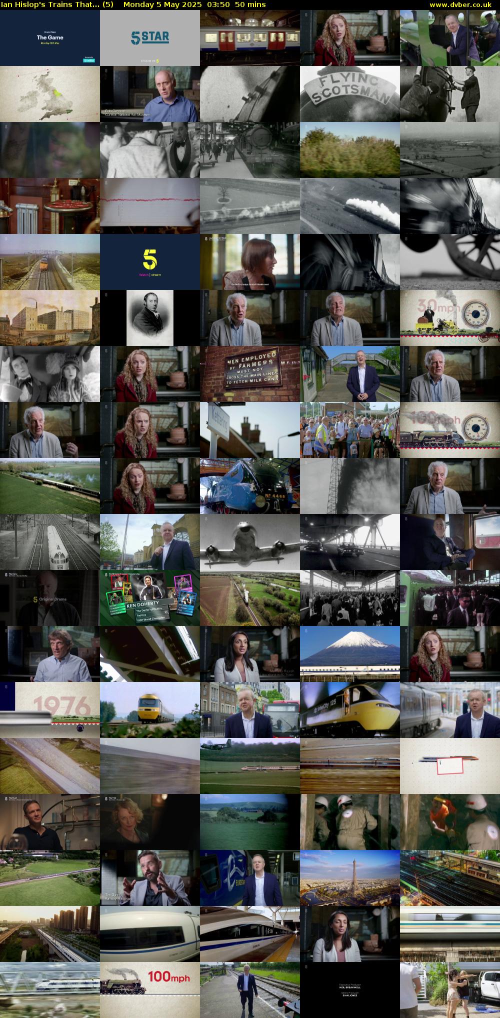 Ian Hislop's Trains That... (5) Monday 5 May 2025 03:50 - 04:40