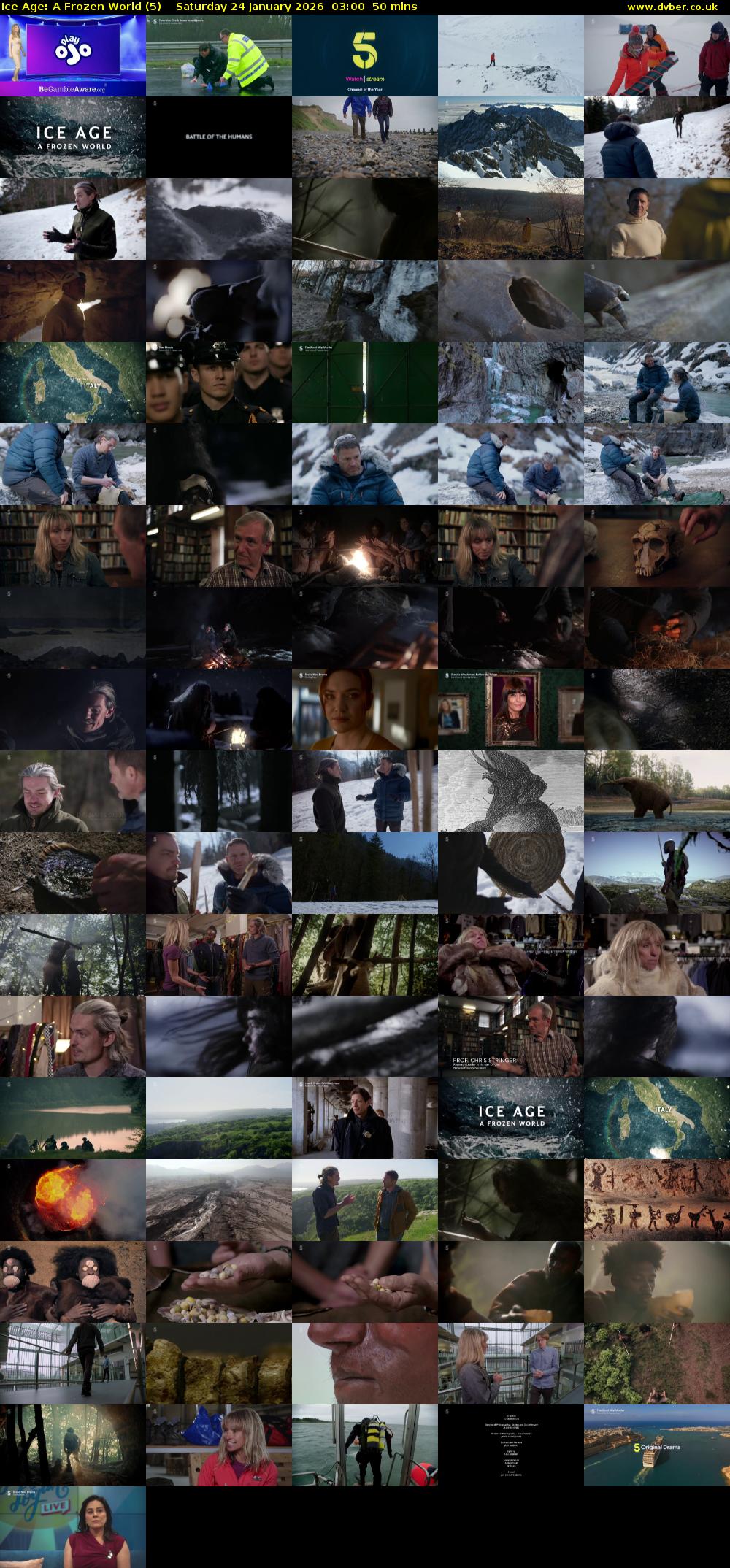 Ice Age: A Frozen World (5) Saturday 24 January 2026 03:00 - 03:50