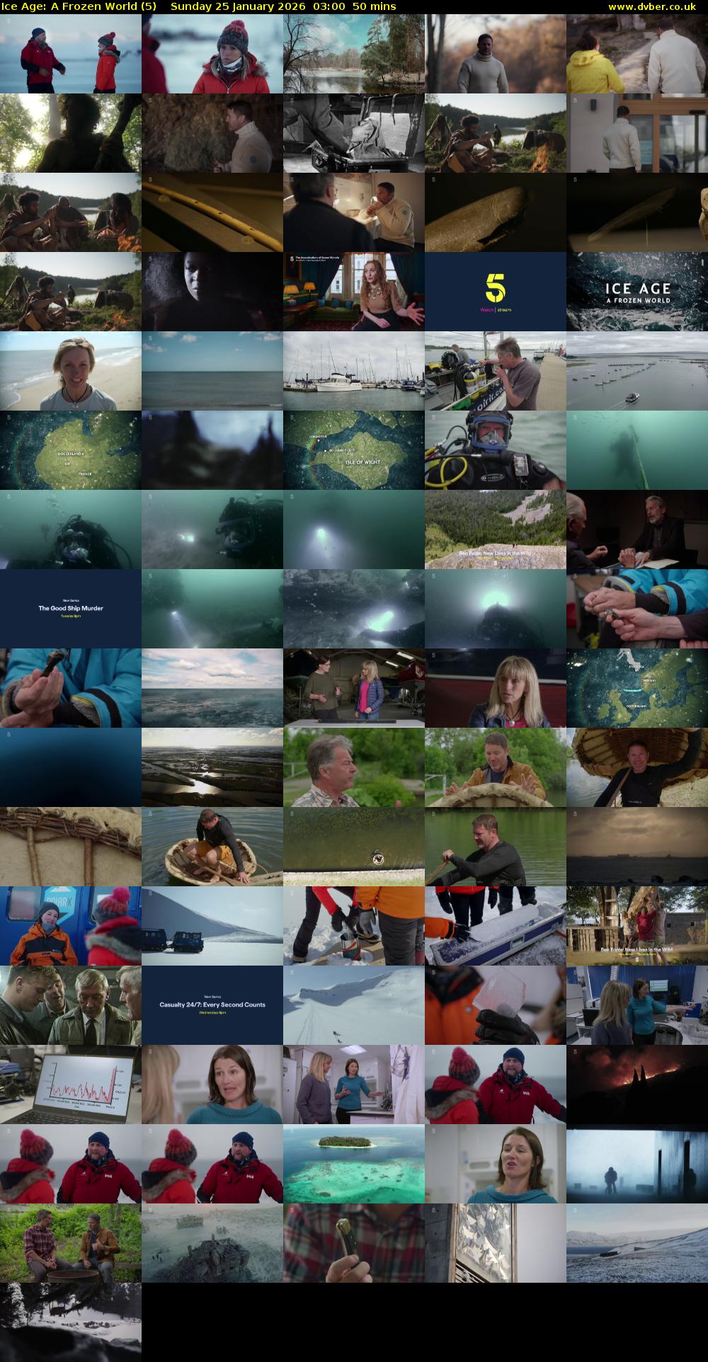 Ice Age: A Frozen World (5) Sunday 25 January 2026 03:00 - 03:50