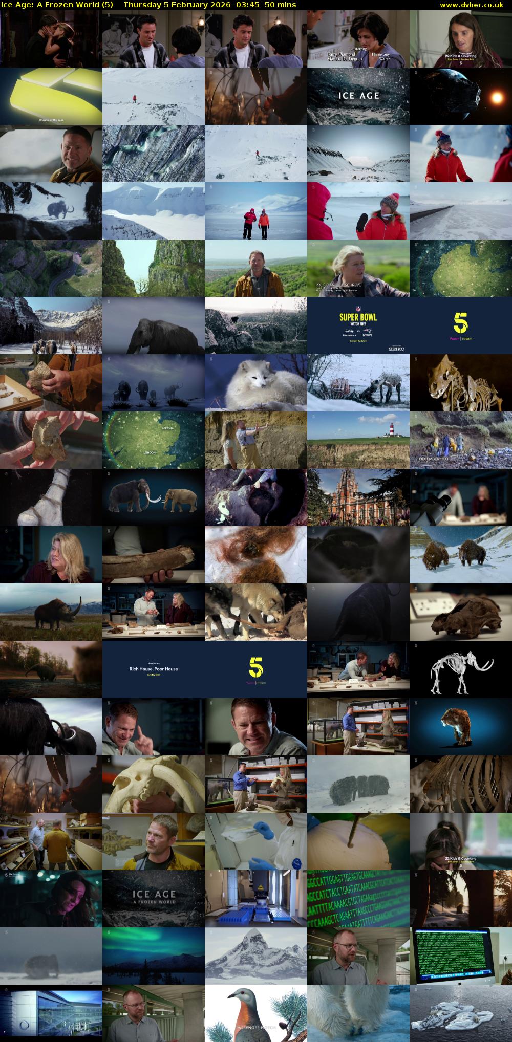 Ice Age: A Frozen World (5) Thursday 5 February 2026 03:45 - 04:35