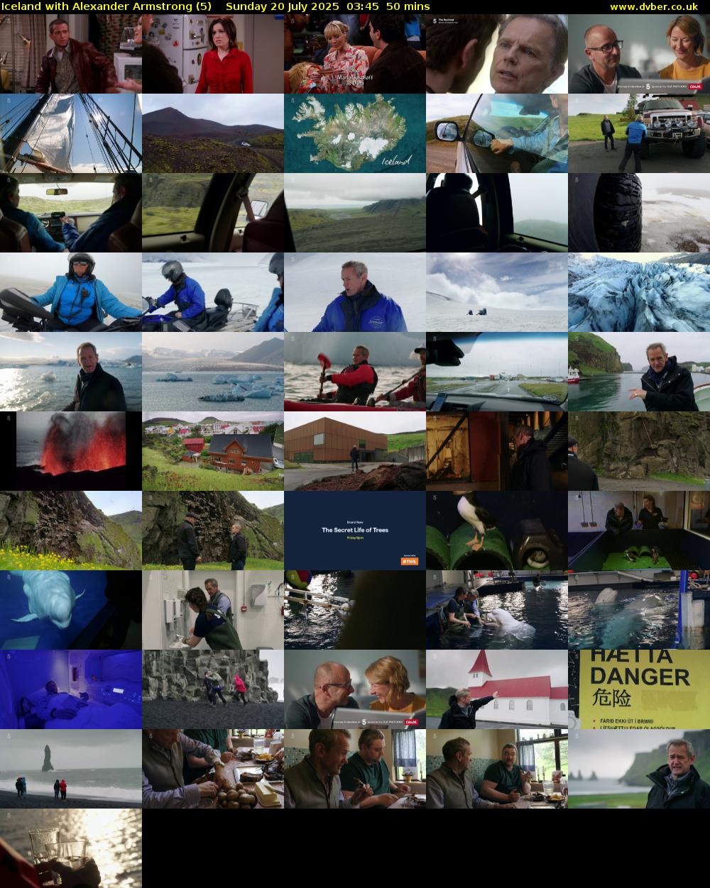 Iceland with Alexander Armstrong (5) Sunday 20 July 2025 03:45 - 04:35