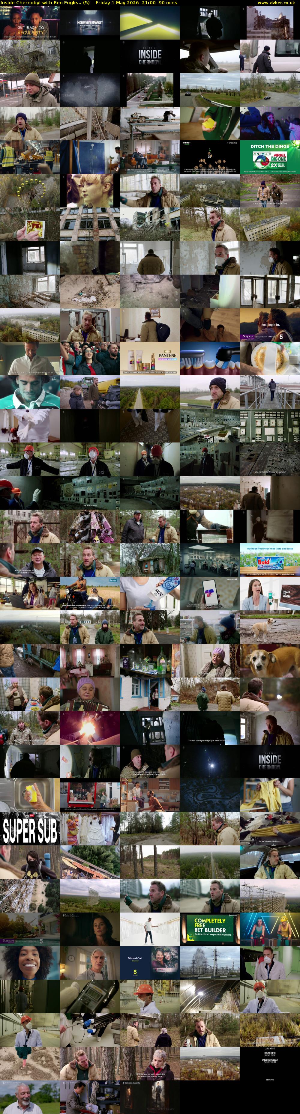Inside Chernobyl with Ben Fogle... (5) Friday 1 May 2026 21:00 - 22:30