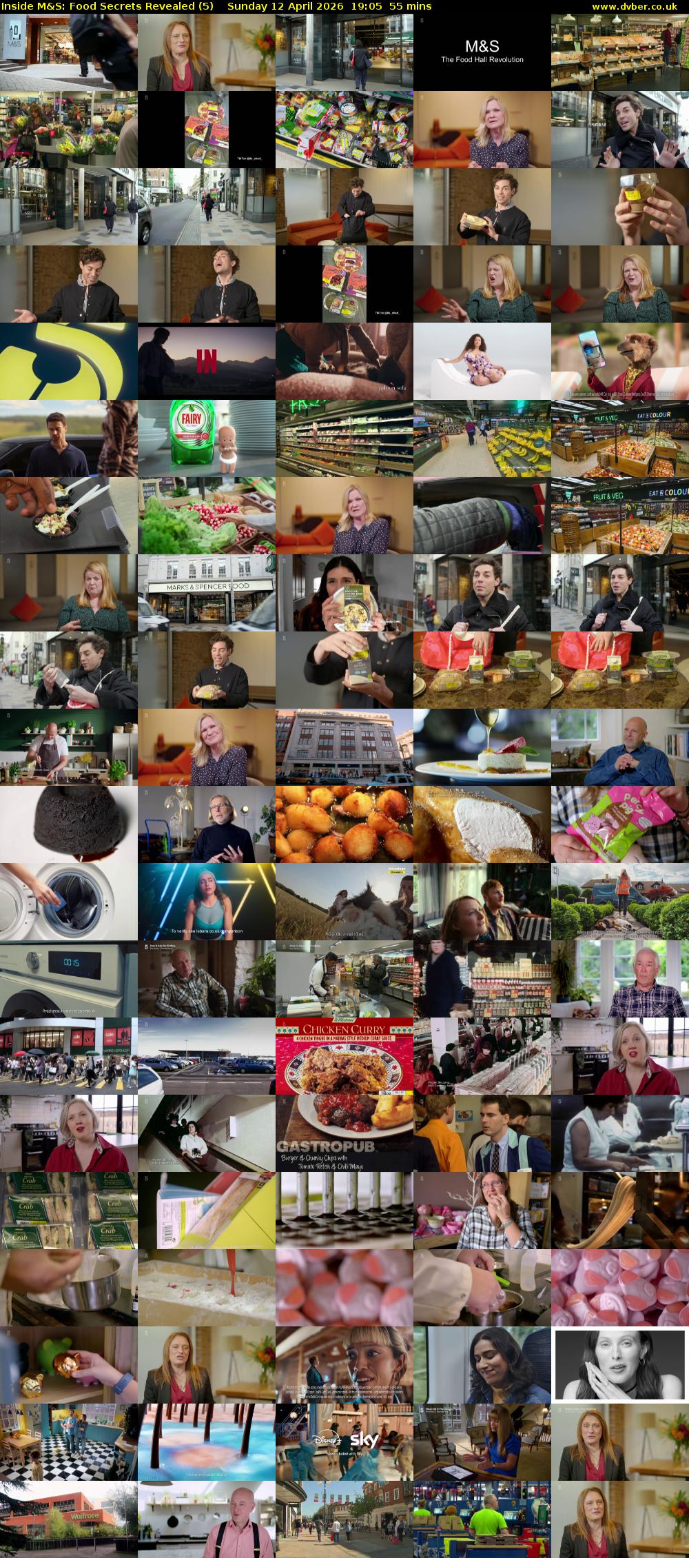 Inside M&S: Food Secrets Revealed (5) Sunday 12 April 2026 19:05 - 20:00