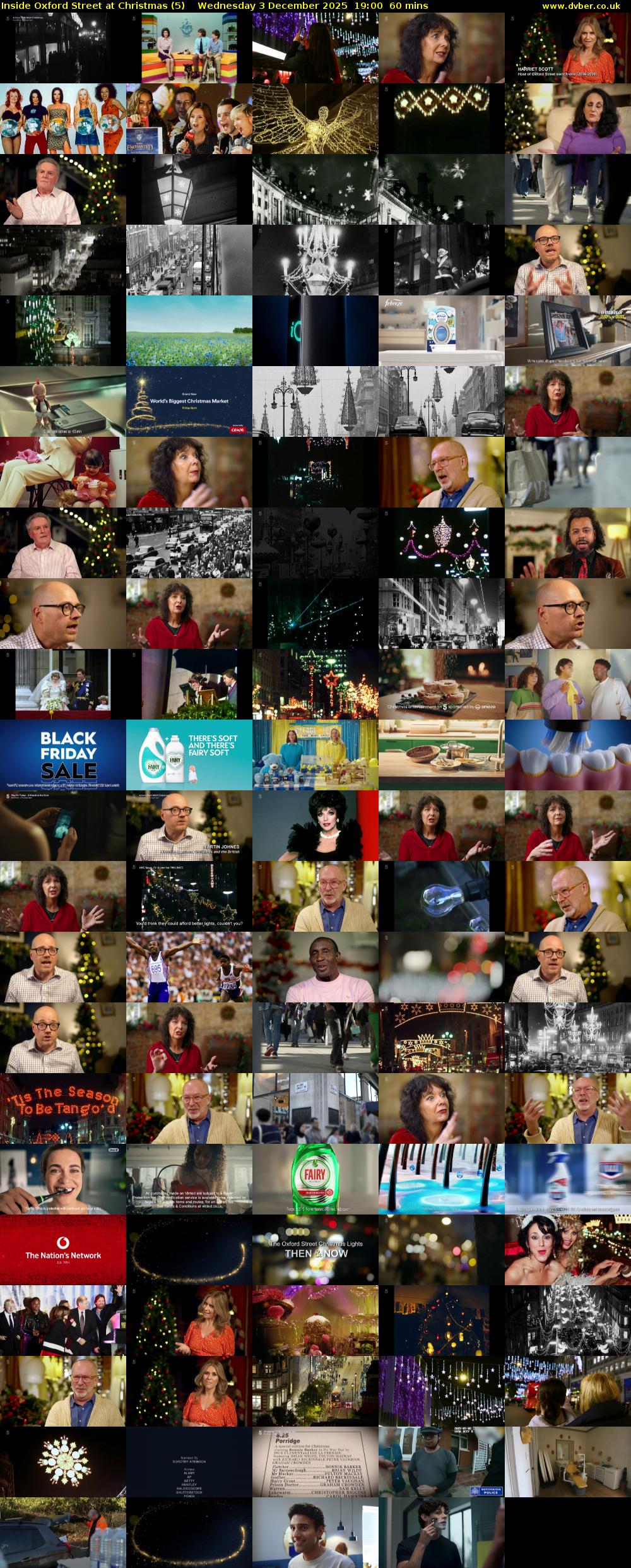 Inside Oxford Street at Christmas (5) Wednesday 3 December 2025 19:00 - 20:00