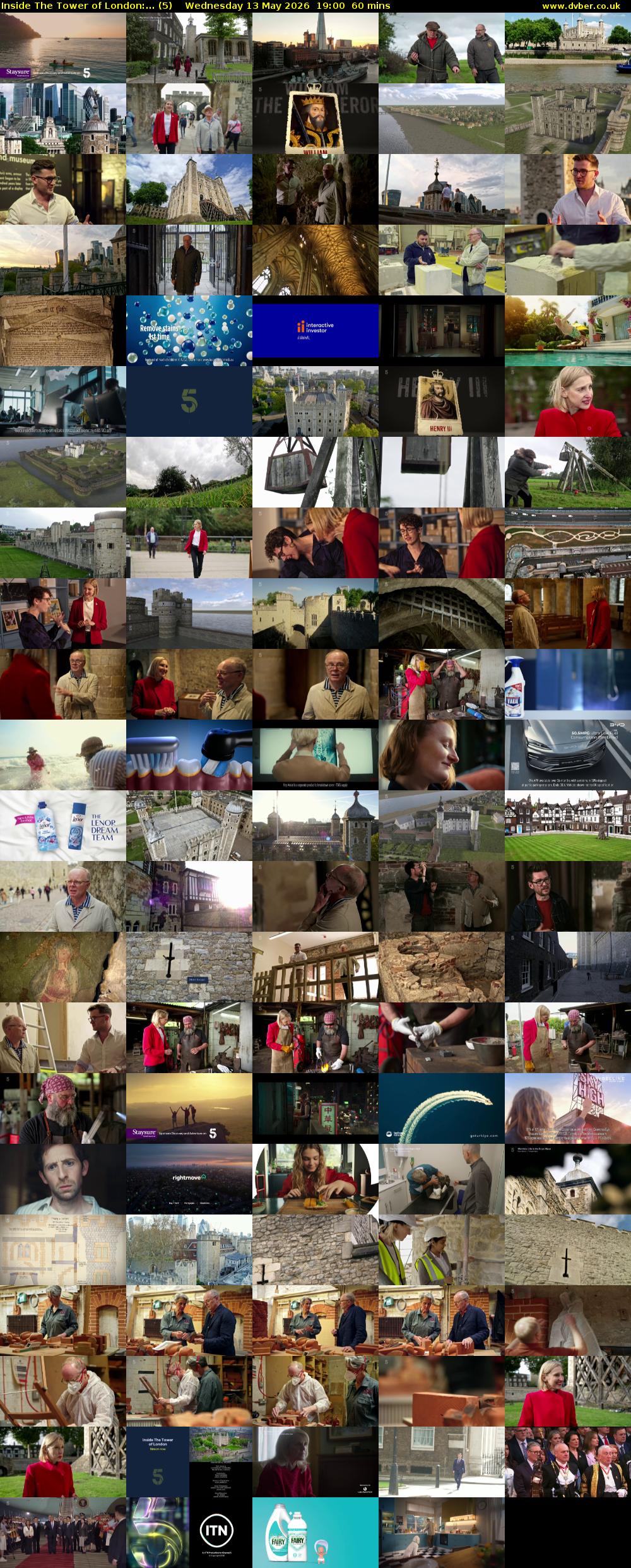 Inside The Tower of London:... (5) Wednesday 13 May 2026 19:00 - 20:00