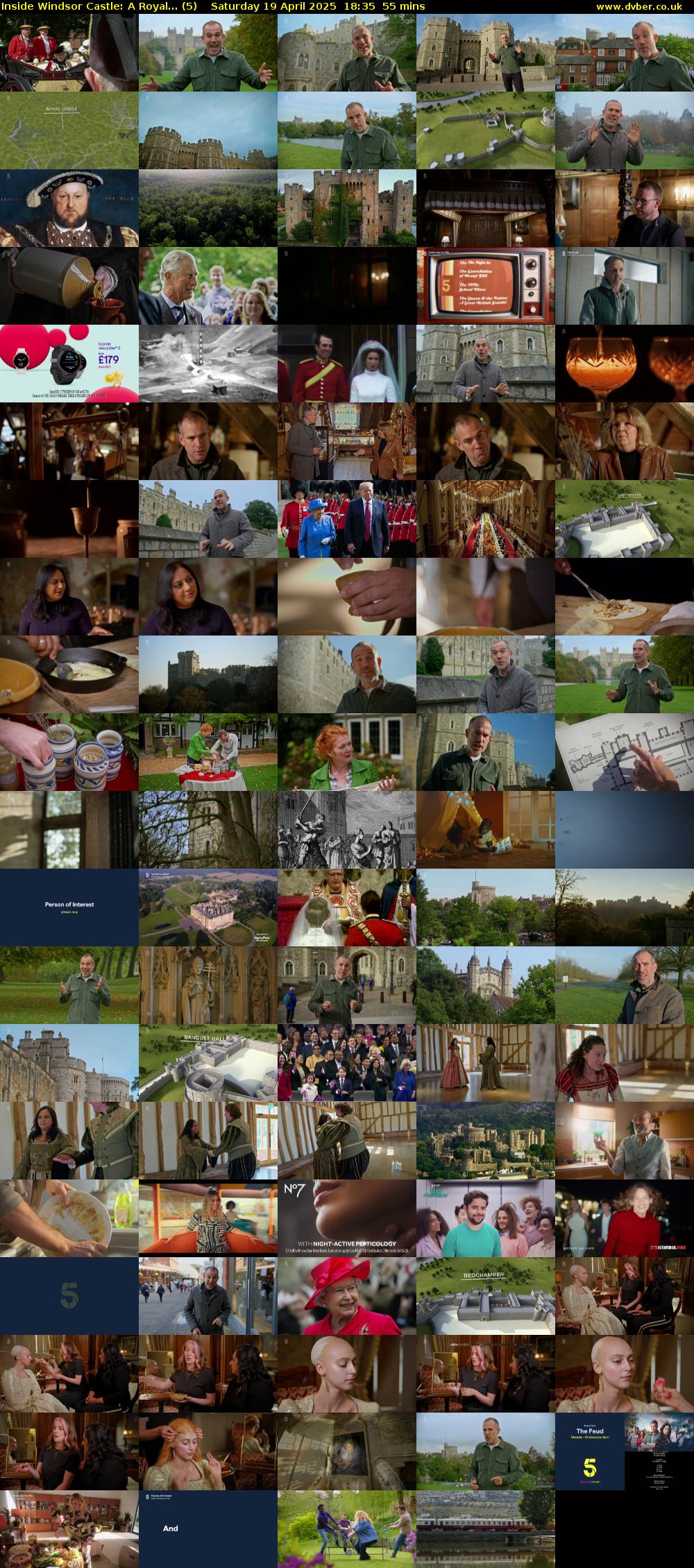 Inside Windsor Castle: A Royal... (5) Saturday 19 April 2025 18:35 - 19:30