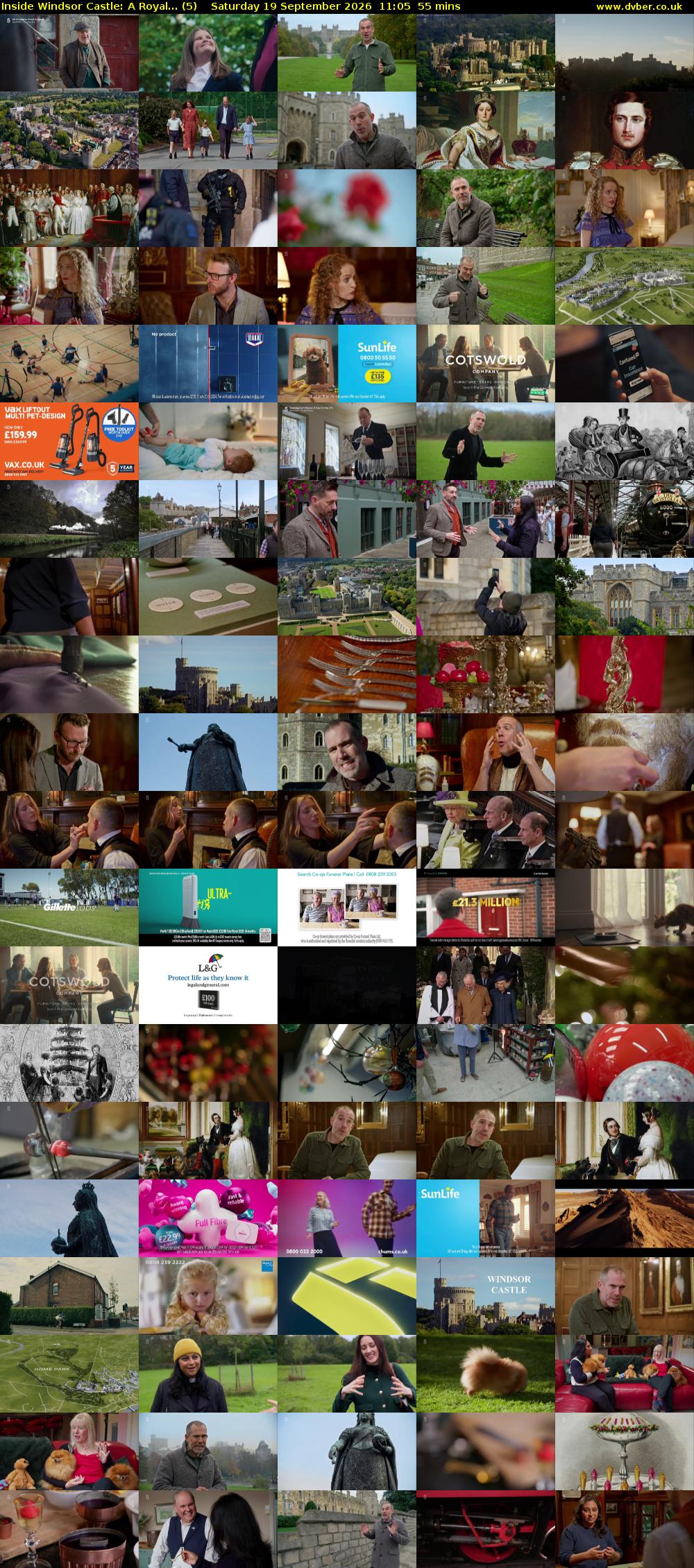 Inside Windsor Castle: A Royal... (5) Saturday 19 September 2026 11:05 - 12:00
