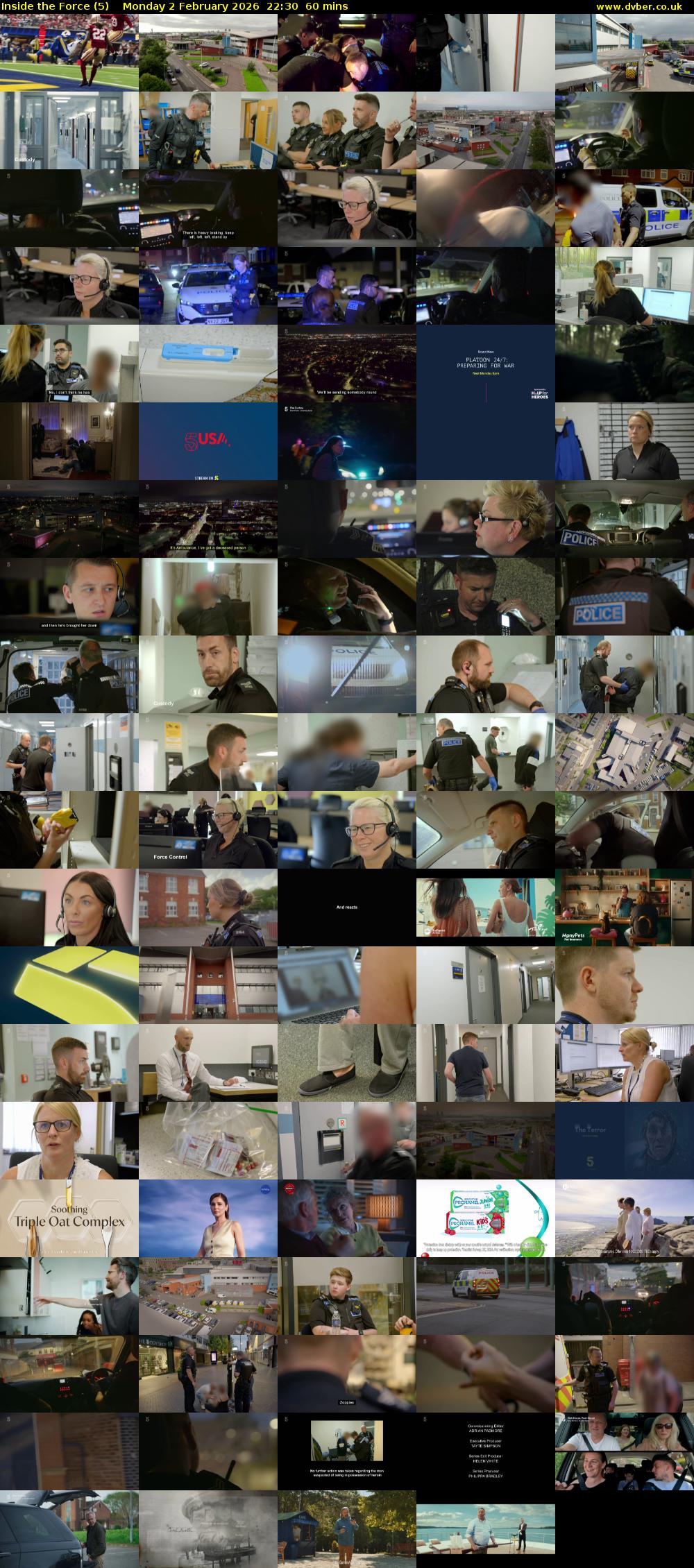 Inside the Force (5) Monday 2 February 2026 22:30 - 23:30