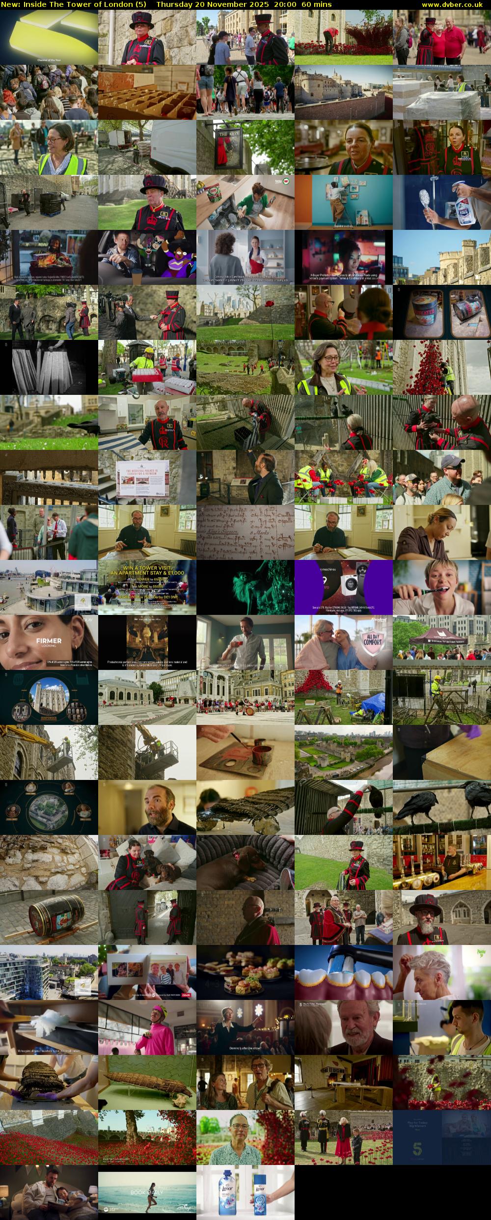 Inside the Tower of London (5) Thursday 20 November 2025 20:00 - 21:00