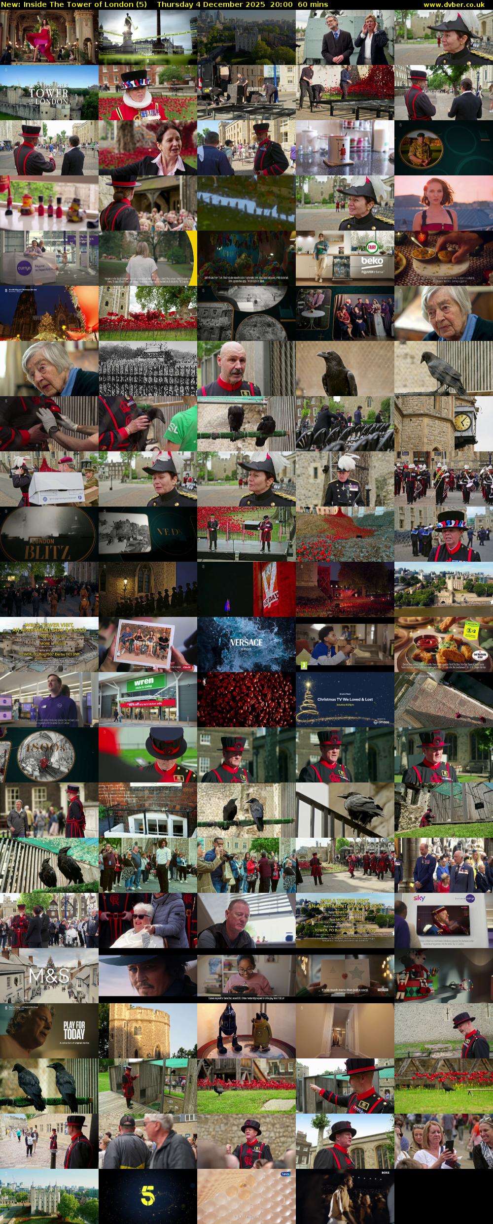 Inside the Tower of London (5) Thursday 4 December 2025 20:00 - 21:00