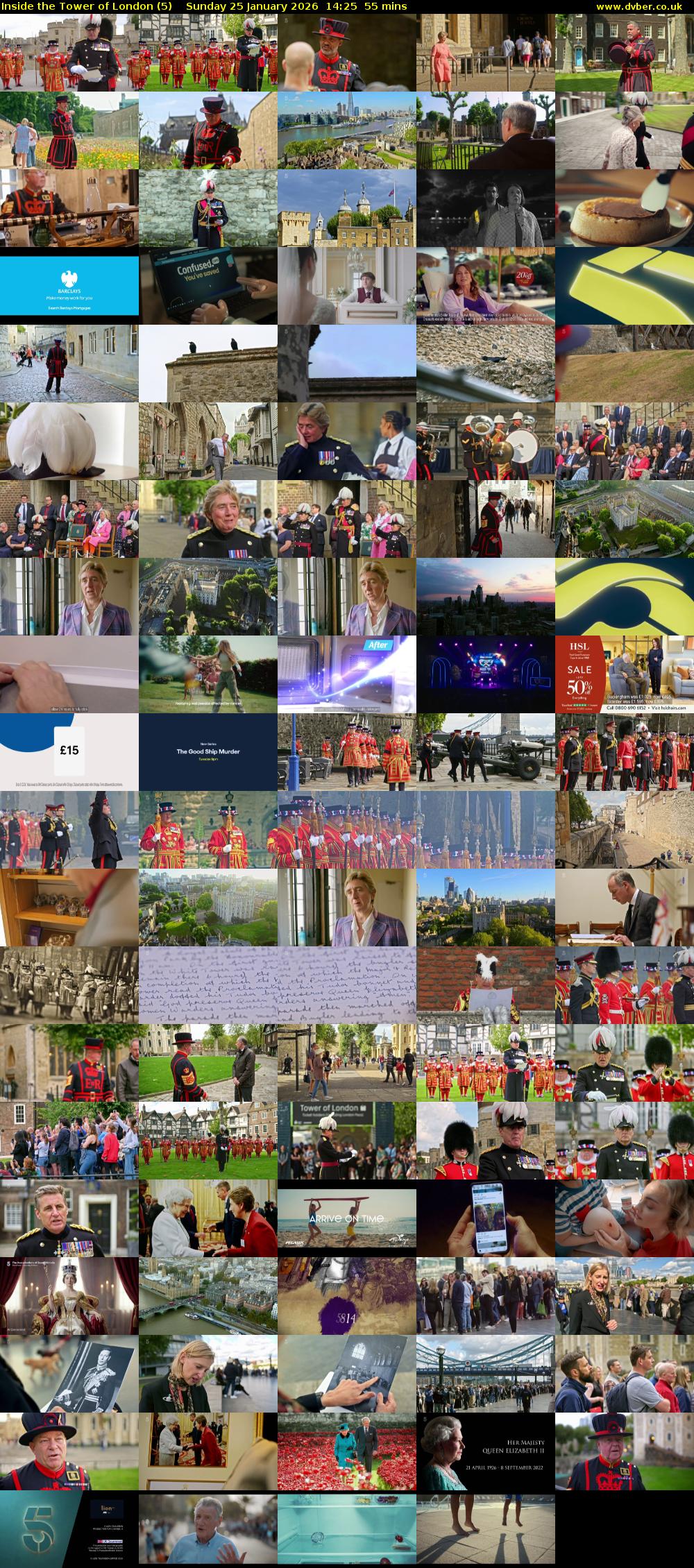 Inside the Tower of London (5) Sunday 25 January 2026 14:25 - 15:20