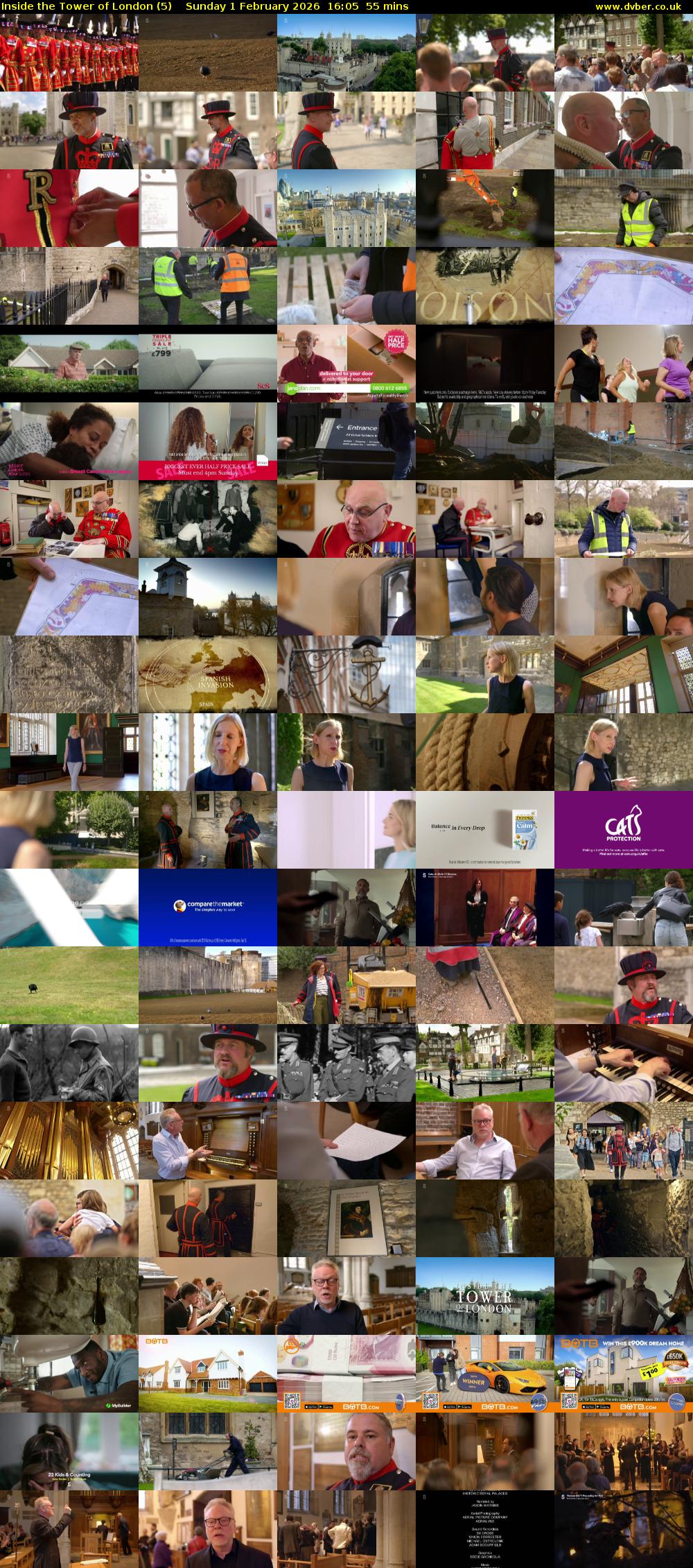 Inside the Tower of London (5) Sunday 1 February 2026 16:05 - 17:00