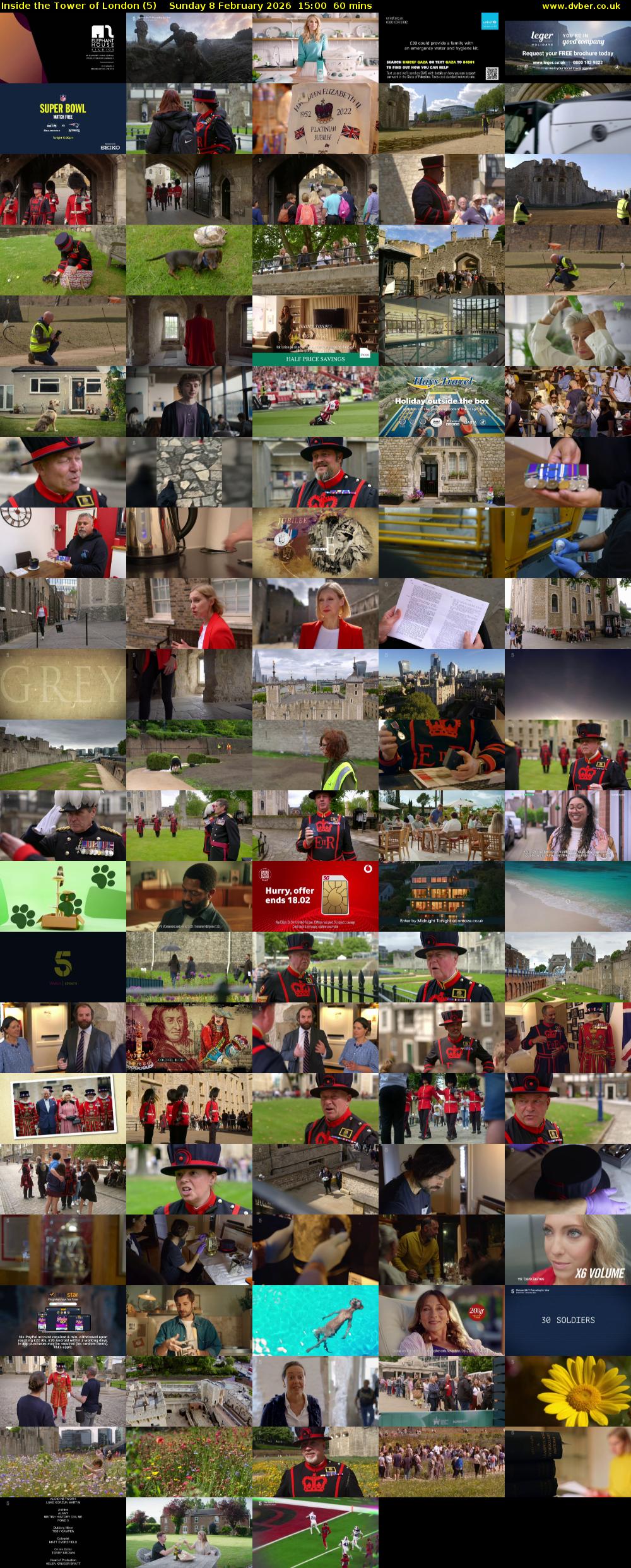 Inside the Tower of London (5) Sunday 8 February 2026 15:00 - 16:00