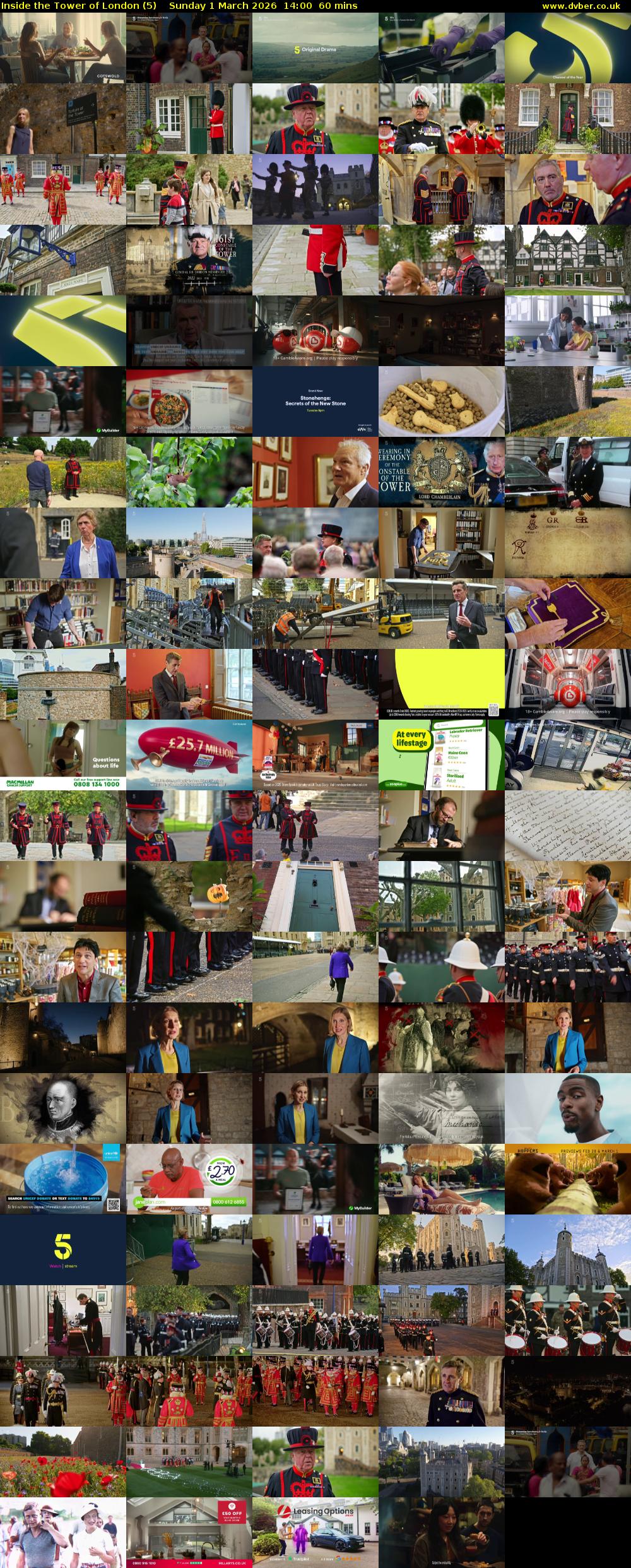 Inside the Tower of London (5) Sunday 1 March 2026 14:00 - 15:00