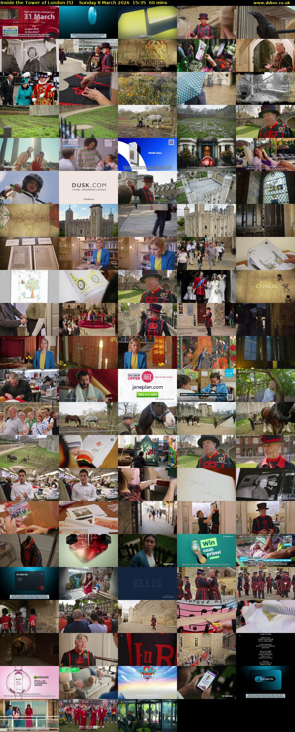 Inside the Tower of London (5) Sunday 8 March 2026 15:35 - 16:35