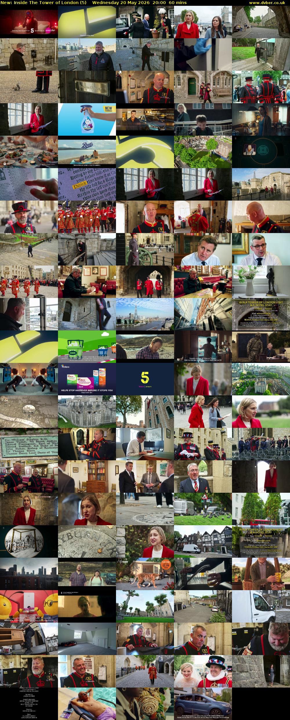 Inside the Tower of London (5) Wednesday 20 May 2026 20:00 - 21:00