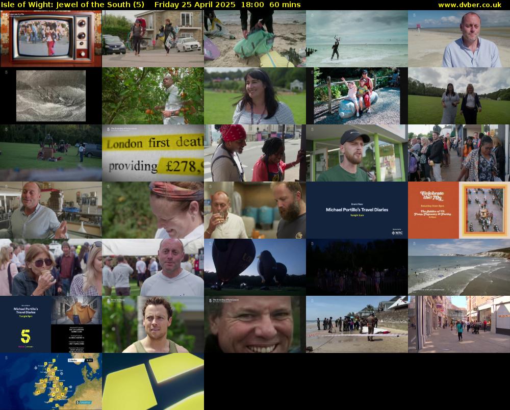 Isle of Wight: Jewel of the South (5) Friday 25 April 2025 18:00 - 19:00