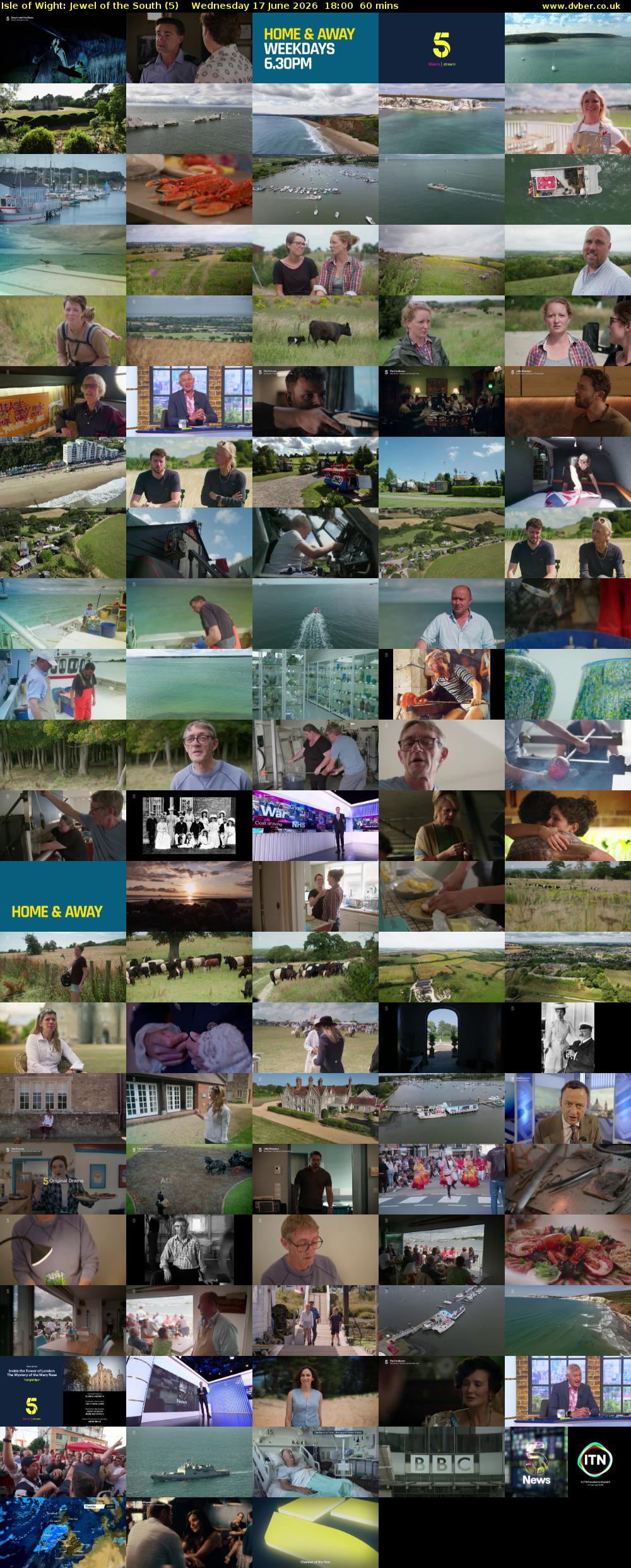Isle of Wight: Jewel of the South (5) Wednesday 17 June 2026 18:00 - 19:00