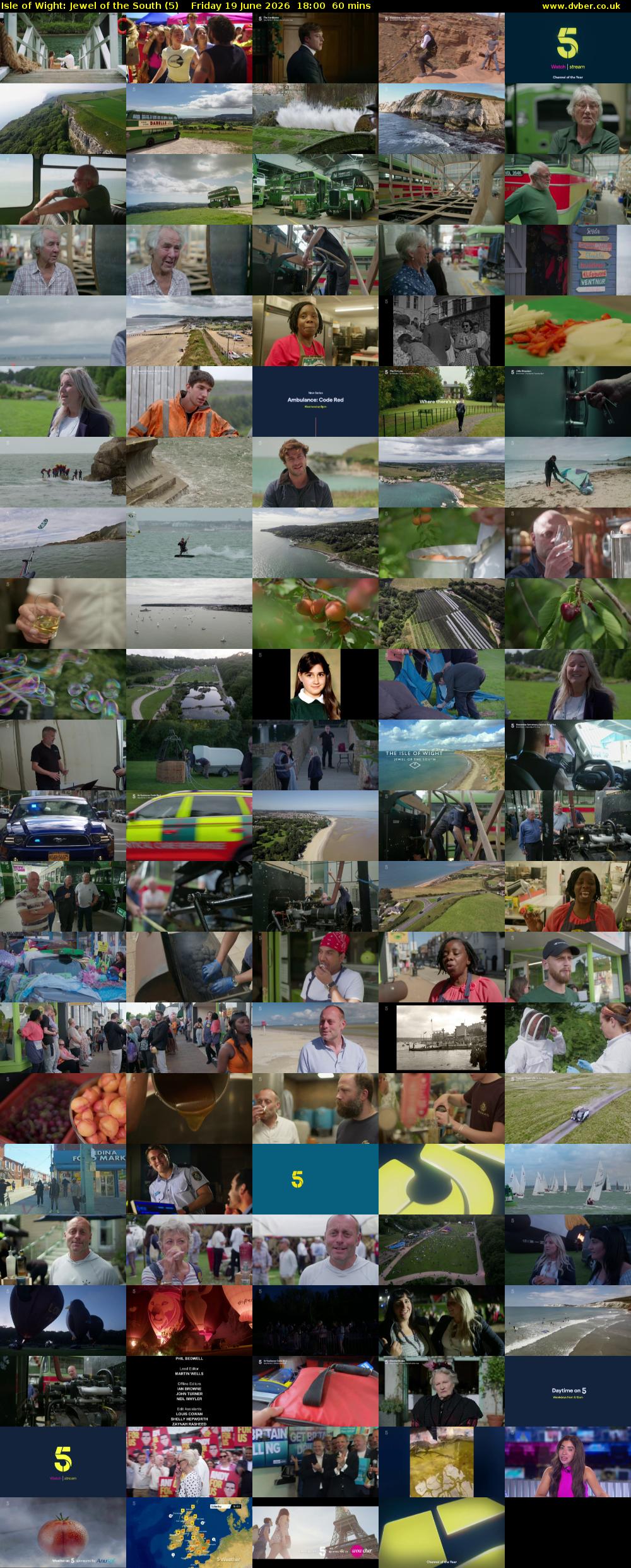 Isle of Wight: Jewel of the South (5) Friday 19 June 2026 18:00 - 19:00