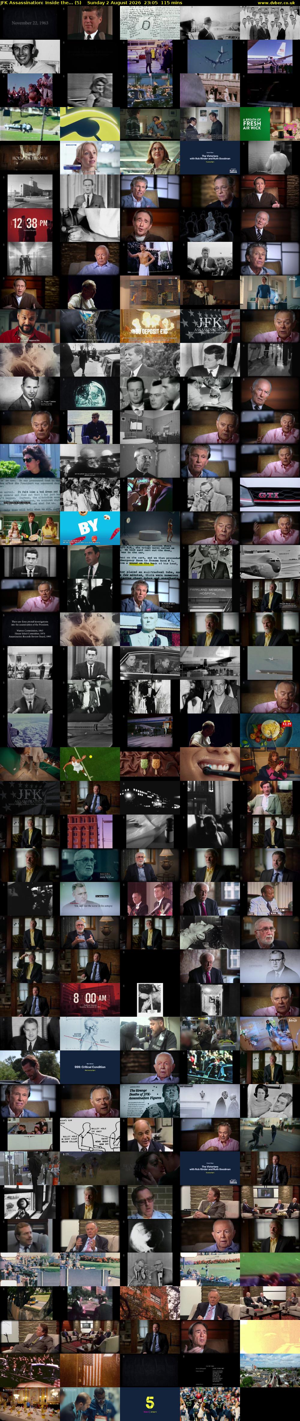 JFK Assassination: Inside the... (5) Sunday 2 August 2026 23:05 - 01:00