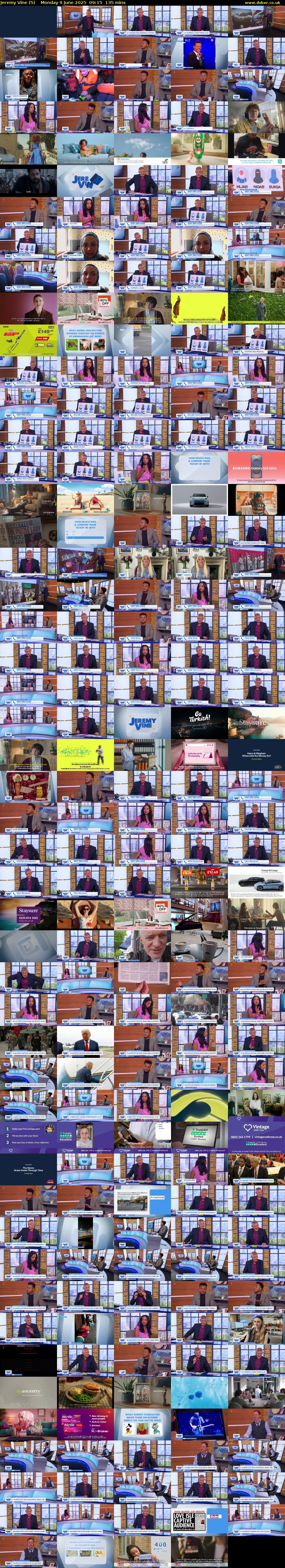 Jeremy Vine (5) Monday 9 June 2025 09:15 - 11:30