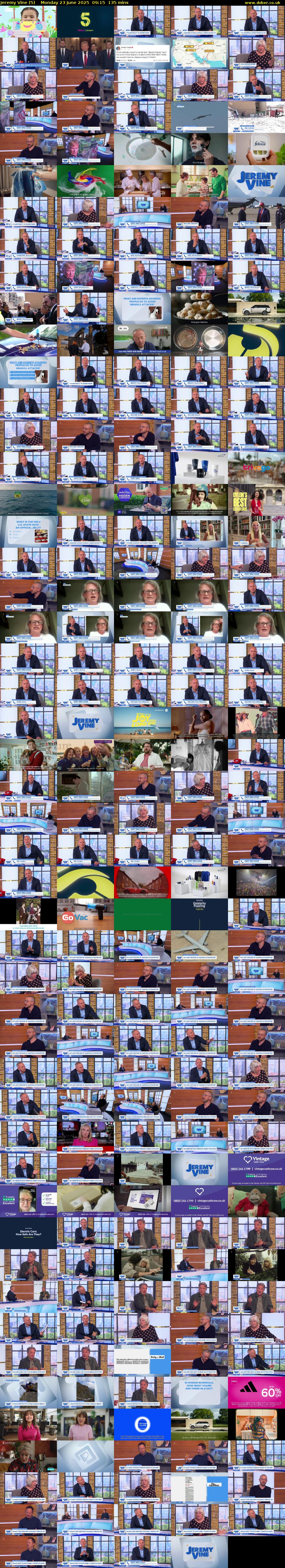 Jeremy Vine (5) Monday 23 June 2025 09:15 - 11:30