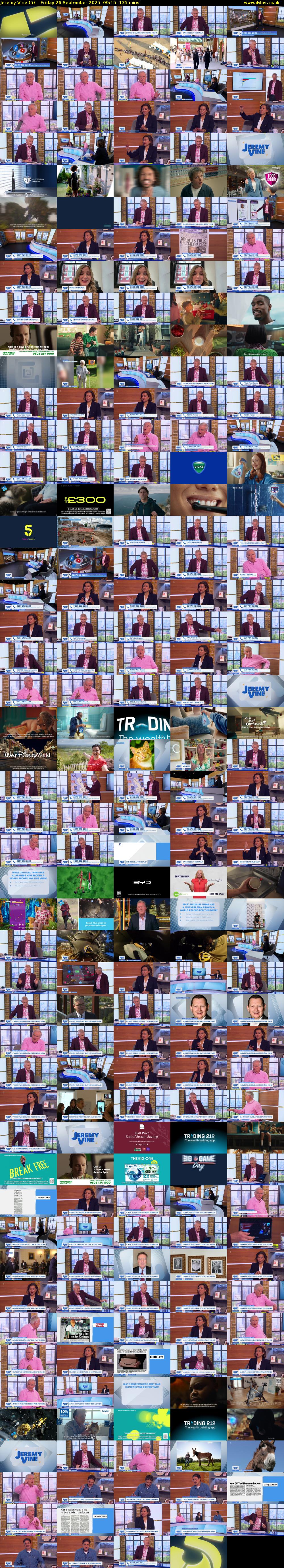 Jeremy Vine (5) Friday 26 September 2025 09:15 - 11:30