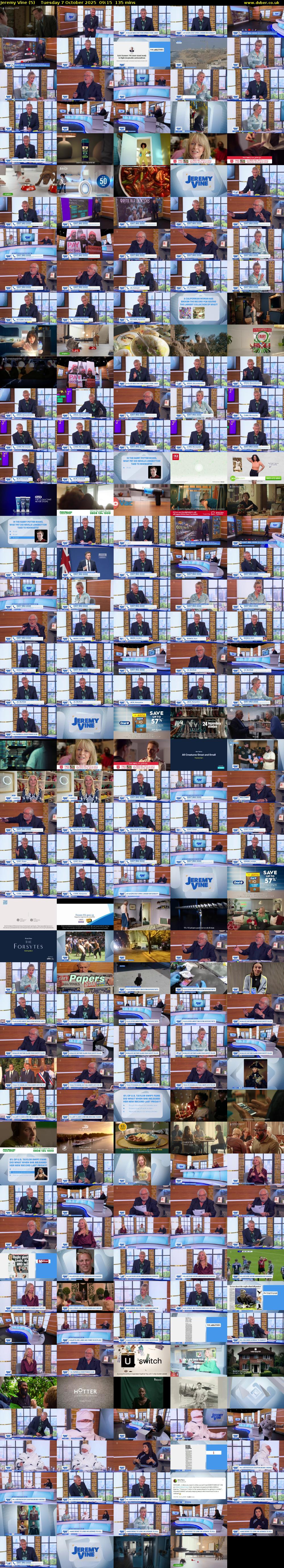 Jeremy Vine (5) Tuesday 7 October 2025 09:15 - 11:30