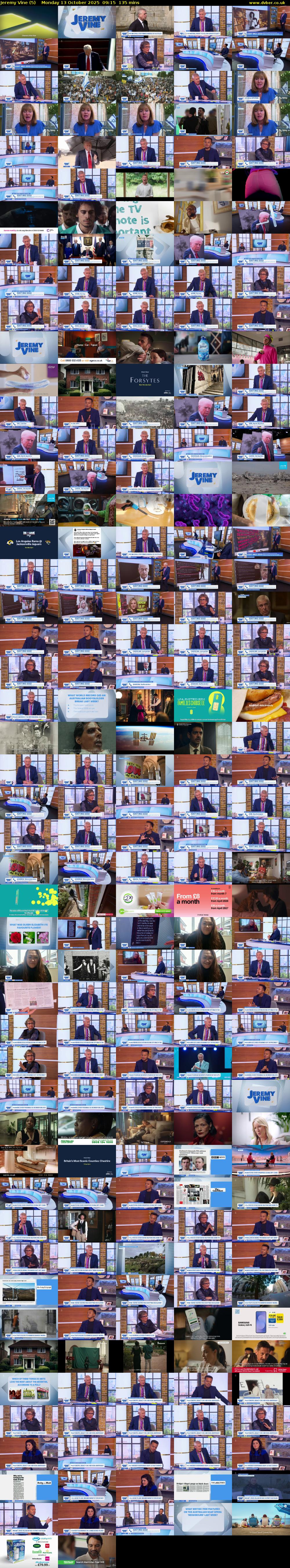 Jeremy Vine (5) Monday 13 October 2025 09:15 - 11:30