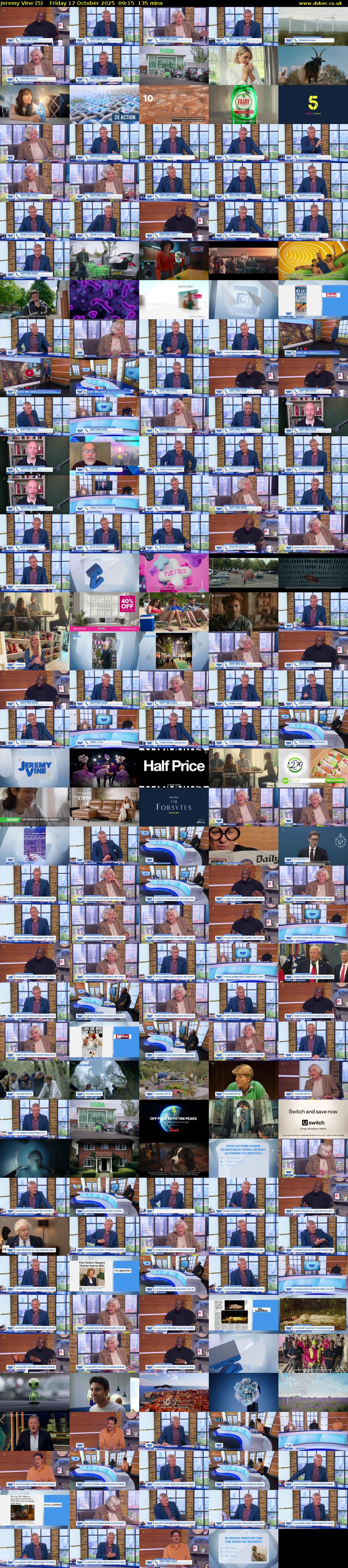 Jeremy Vine (5) Friday 17 October 2025 09:15 - 11:30