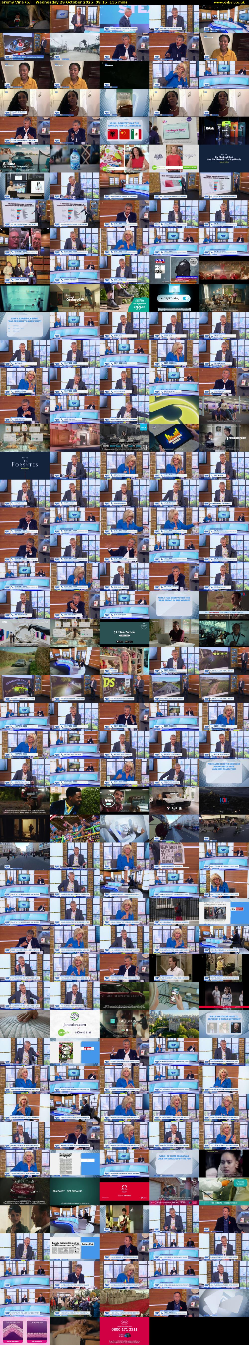 Jeremy Vine (5) Wednesday 29 October 2025 09:15 - 11:30